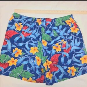 Polo Ralph Lauren Mens Swim Trunks Board Shorts XLT Pony Logo Tropical Floral